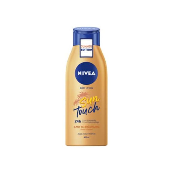 Nivea Sun Touch, brązujący balsam do ciała, 400 ml - zdjęcie produktu