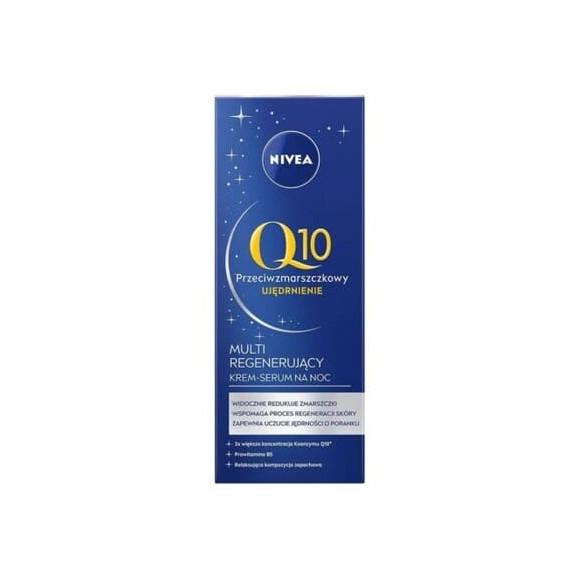 Nivea Q10 Anti-Wrinkle Power Multi Regenerating, przeciwzmarszczkowe serum regenerujące na noc, 30 ml - zdjęcie produktu