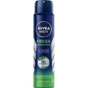 Nivea Men Fresh Sensation, dezodorant w sprayu, 250 ml - zdjęcie produktu