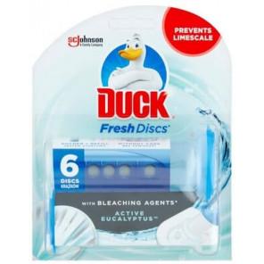 Duck Fresh Discs Active Eucalyptus, krążek do toalety, 36 ml - zdjęcie produktu