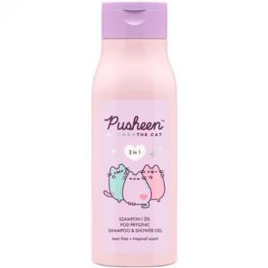 Pusheen Shampoo & Shower Gel, szampon i żel pod prysznic 2w1, 400 ml - zdjęcie produktu