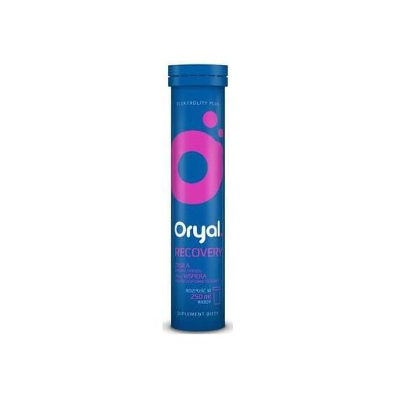Oryal Recovery, tabletki musujące, 16 szt. Oryal Recovery, tabletki musujące, 16 szt. - zdjęcie produktu