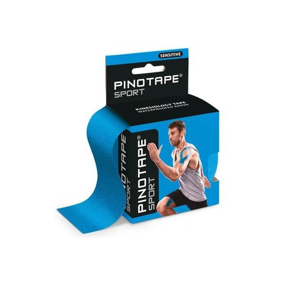 Pinotape Sport Sensitive, taśma kinezjologiczna 5 m x 5 cm, niebieska, 1 szt. - zdjęcie produktu