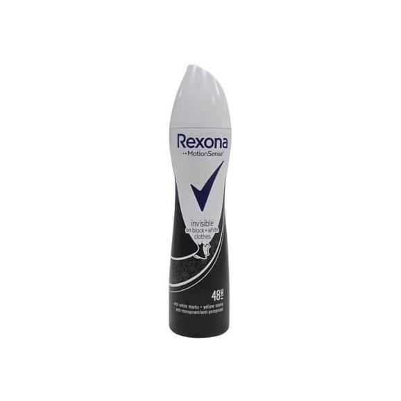 Rexona Invisible On Black & White Clothes, antyperspirant w sprayu dla kobiet, 200 ml - zdjęcie produktu
