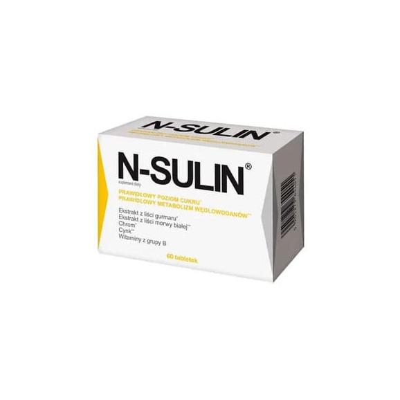 N-Sulin, tabletki, 60 szt. - zdjęcie produktu