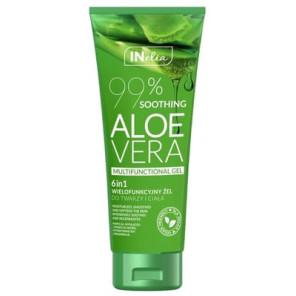 Inelia 99% Soothing Aloe Vera, wielofunkcyjny żel do twarzy i ciała, 250 ml - zdjęcie produktu