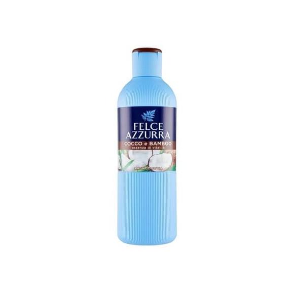 Felce Azzurra Coconut & Bamboo, żel pod prysznic, 650 ml - zdjęcie produktu