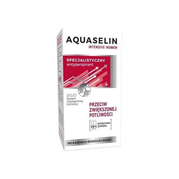 Aquaselin Intensive Women, specjalistyczny antyperspirant, roll-on, dla kobiet, 50 ml - zdjęcie produktu