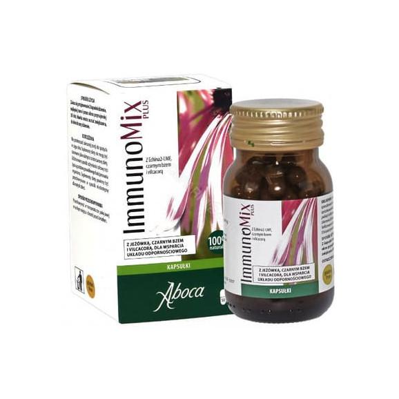 ImmunoMix Plus, kapsułki wspomagające odporność, 2 x 50 szt. - zdjęcie produktu