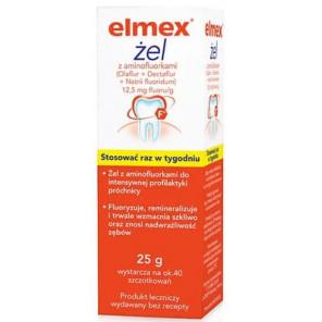 Elmex, 12,5 mg, żel, 25 g - zdjęcie produktu