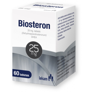 Biosteron, 25 mg, tabletki, 60 szt. - zdjęcie produktu