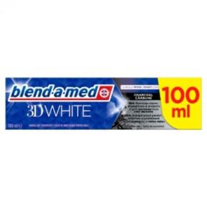 Blend-a-med 3D White Charcoal, pasta do zębów, 100 ml - zdjęcie produktu