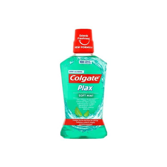 Colgate Plax Soft Mint, płyn do płukania jamy ustnej, 500 ml - zdjęcie produktu