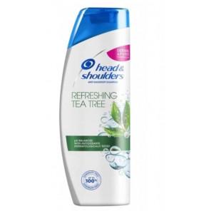 Head & Shoulders Refreshing Tea Tree, szampon przeciwłupieżowy, 400 ml - zdjęcie produktu