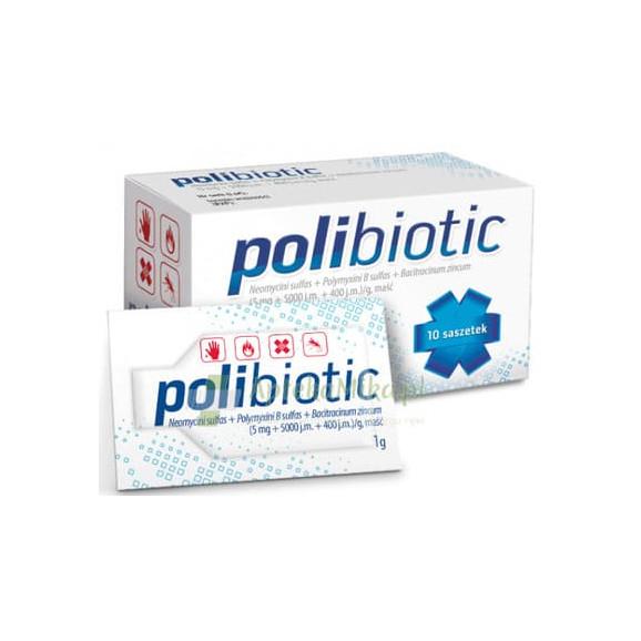Polibiotic, maść, saszetki, 10 szt. - zdjęcie produktu