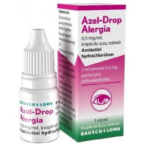 Azel-Drop Alergia, krople do oczu, 6 ml - zdjęcie produktu