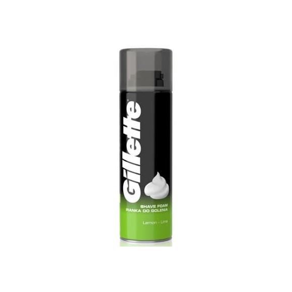 Gillette Lemon, cytrynowa pianka do golenia, 200 ml Gillette Lemon, cytrynowa pianka do golenia, 200 ml - zdjęcie produktu