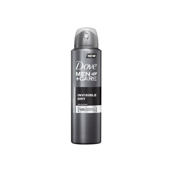 Dove Men Care Invisible Dry New, dezodorant w sprayu, 150 ml - zdjęcie produktu