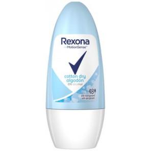 Rexona Cotton Dry Algodon, antyperspirant, roll-on, damski 50 ml - zdjęcie produktu