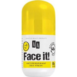 AA Face It!, antyperspirant, roll-on, 50 ml - zdjęcie produktu