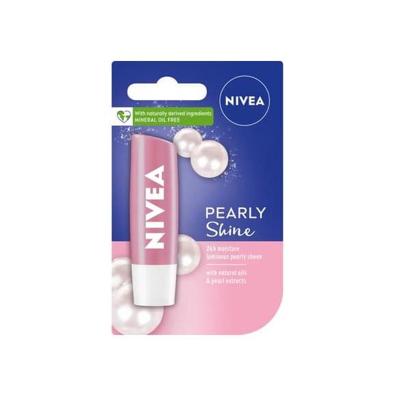 Nivea Pearly Shine, pielęgnująca pomadka do ust, 1 szt. - zdjęcie produktu