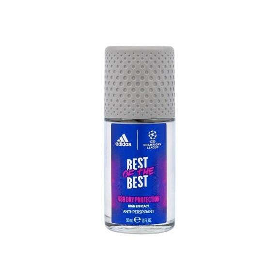 Adidas UEFA Champions League Best Of The Best Roll-on, antyperspirant męski, 50 ml Adidas UEFA Champions League Best Of The Best Roll-on, antyperspirant męski, 50 ml - zdjęcie produktu