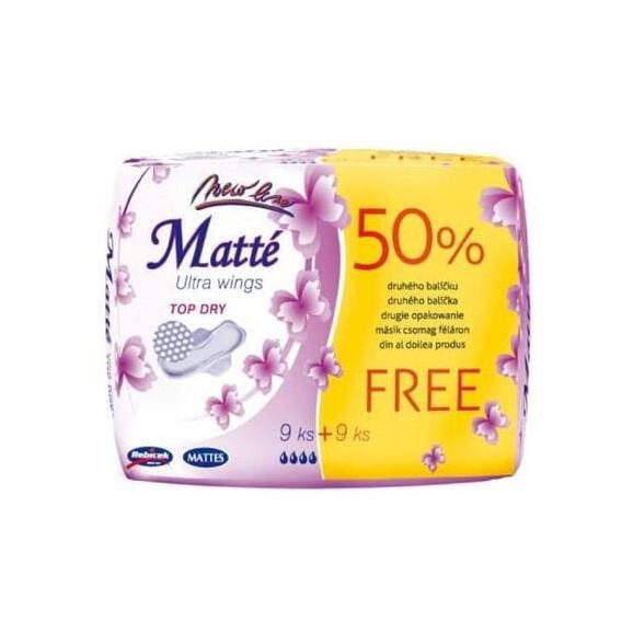 Matte Duo Ultra Top Dry, podpaski ze skrzydełkami, 18 szt. Matte Duo Ultra Top Dry, podpaski ze skrzydełkami, 18 szt. - zdjęcie produktu