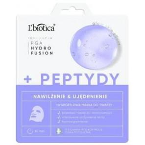 L'BIOTICA PGA Hydro Fusion + Peptydy, hydrożelowa maska do twarzy, 1 szt. - zdjęcie produktu