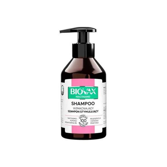 Biovax Niacynamid, wzmacniający szampon stymulujący wzrost, 200 ml - zdjęcie produktu