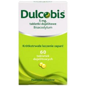 Dulcobis, 5 mg, tabletki dojelitowe, 60 szt. - zdjęcie produktu