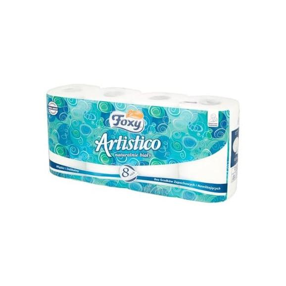 Foxy Artistico, papier toaletowy, 8 szt. - zdjęcie produktu