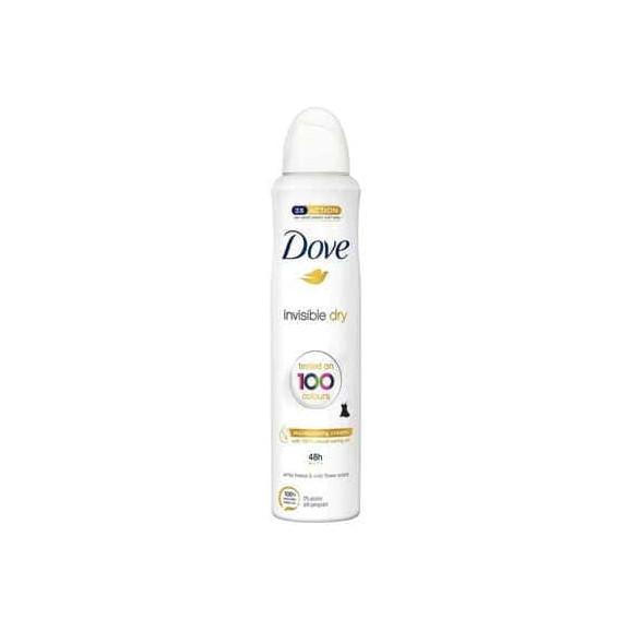 Dove Invisible Dry, antyperspirant w sprayu, 250 ml - zdjęcie produktu
