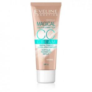 Podkład do twarzy Eveline CC Cream, matujący, 51 NATURAL, 30 ml - zdjęcie produktu