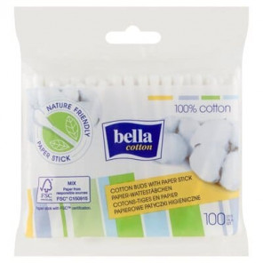 Bella, patyczki higieniczne, 100 szt. (folia) - zdjęcie produktu
