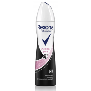 Rexona Invisible Pure, antyperspirant spray, 150 ml - zdjęcie produktu