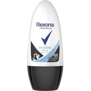 Rexona Invisible Aqua, antyperspirant roll-on, 50 ml - zdjęcie produktu
