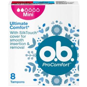 Tampony o.b. ProComfort, mini, 8 szt. - zdjęcie produktu