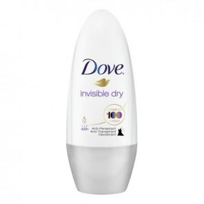 Dove Invisible Dry 48h, antyperspirant, roll-on, 50 ml - zdjęcie produktu