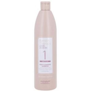 Alfaparf Lisse Design Keratin Therapy, szampon głęboko oczyszczający, 500 ml - zdjęcie produktu