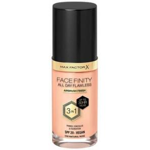 Max Factor Facefinity All Day Flawless 3w1, podkład do twarzy, C50 Natural Rose, 30 ml - zdjęcie produktu