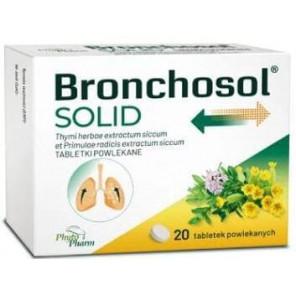 Bronchosol Solid, tabletki, 20 szt. - zdjęcie produktu