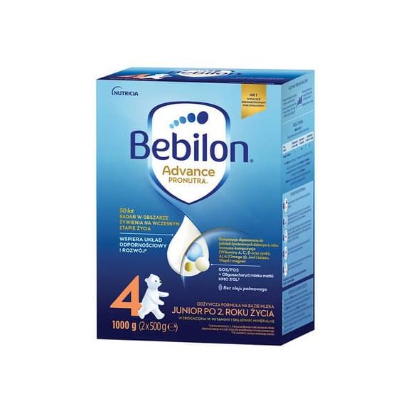 Bebilon 4 Advance Pronutra Junior, mleko modyfikowane po 2 roku, 1000 g - zdjęcie produktu