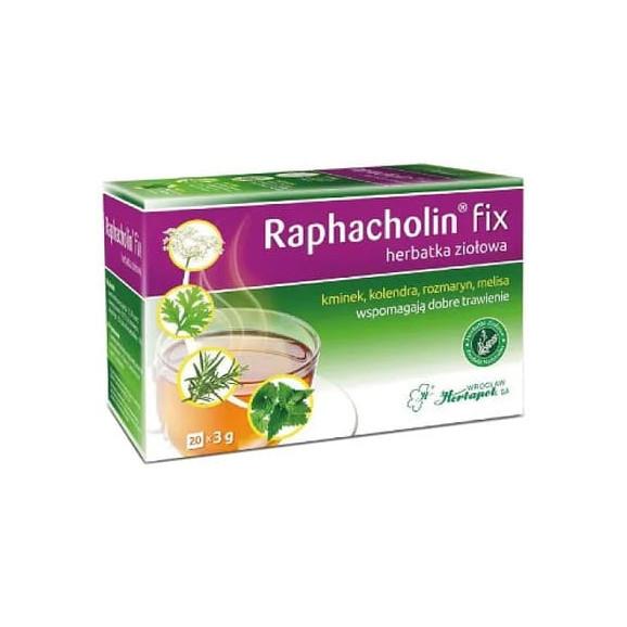 Raphacholin fix, herbatka ziołowa, saszetki, 20 szt. - zdjęcie produktu