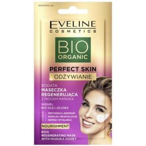 Eveline Cosmetics Bio Organic Perfect Skin, bogata maseczka regenerująca, 8 ml - zdjęcie produktu