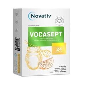 Novativ Vocasept, pastylki do ssania, 24 szt. - zdjęcie produktu