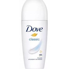 Dove Classic 48h, antyperspirant, roll-on, 50 ml - zdjęcie produktu