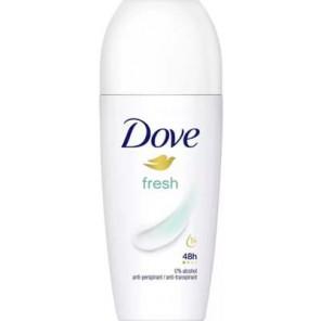 Dove Fresh 48h, antyperspirant, roll-on, 50 ml - zdjęcie produktu