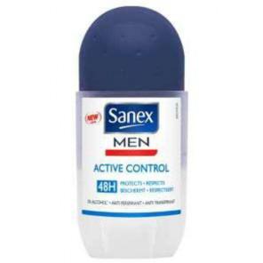 Sanex Men Active Control, antyperspirant dla mężczyzn roll-on, 50 ml - zdjęcie produktu