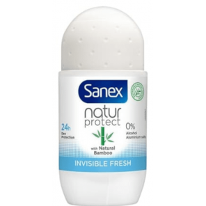 Sanex Natur Protect Invisible Fresh, antyperspirant roll-on, 50 ml - zdjęcie produktu