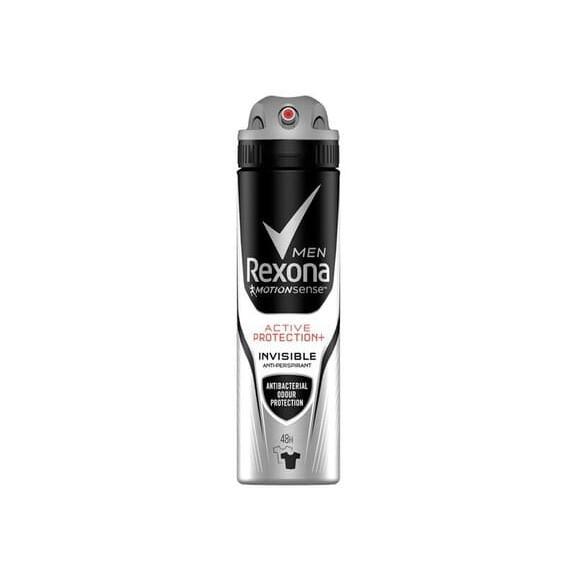Rexona Men Active Protection+ Invisible, antyperspirant w sprayu dla mężczyzn, 150 ml - zdjęcie produktu